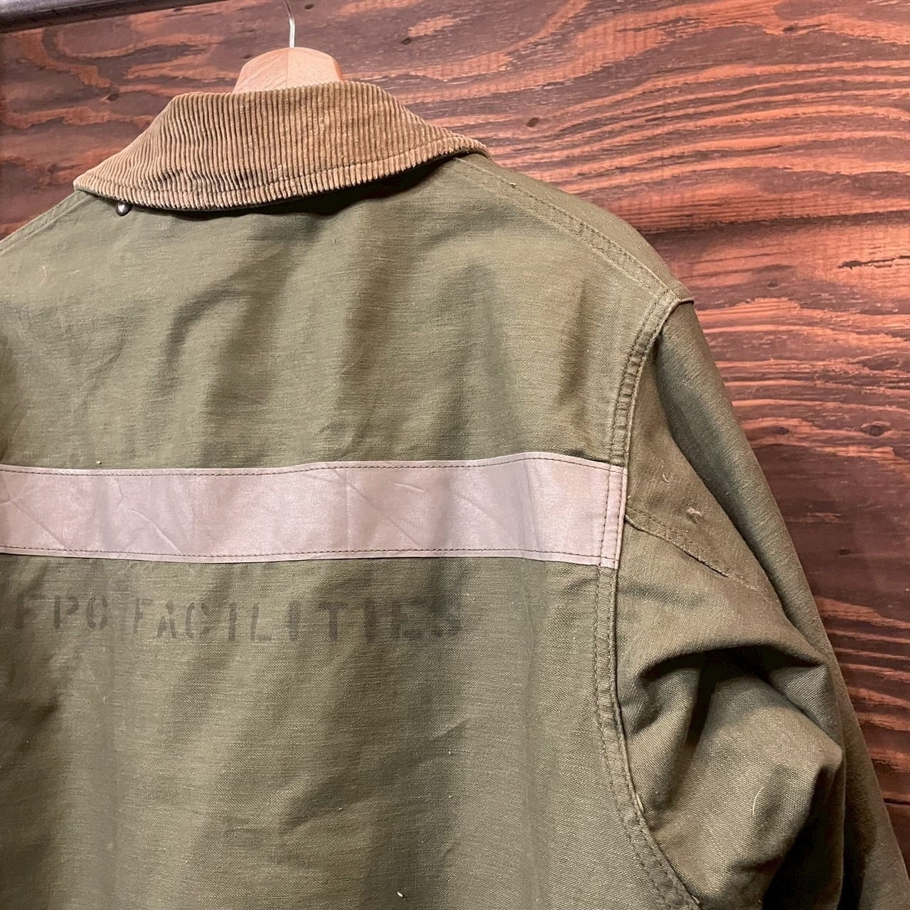 貴重 80s 米軍 実物 US Military Fireman Coat ミリタリー ファイヤー
