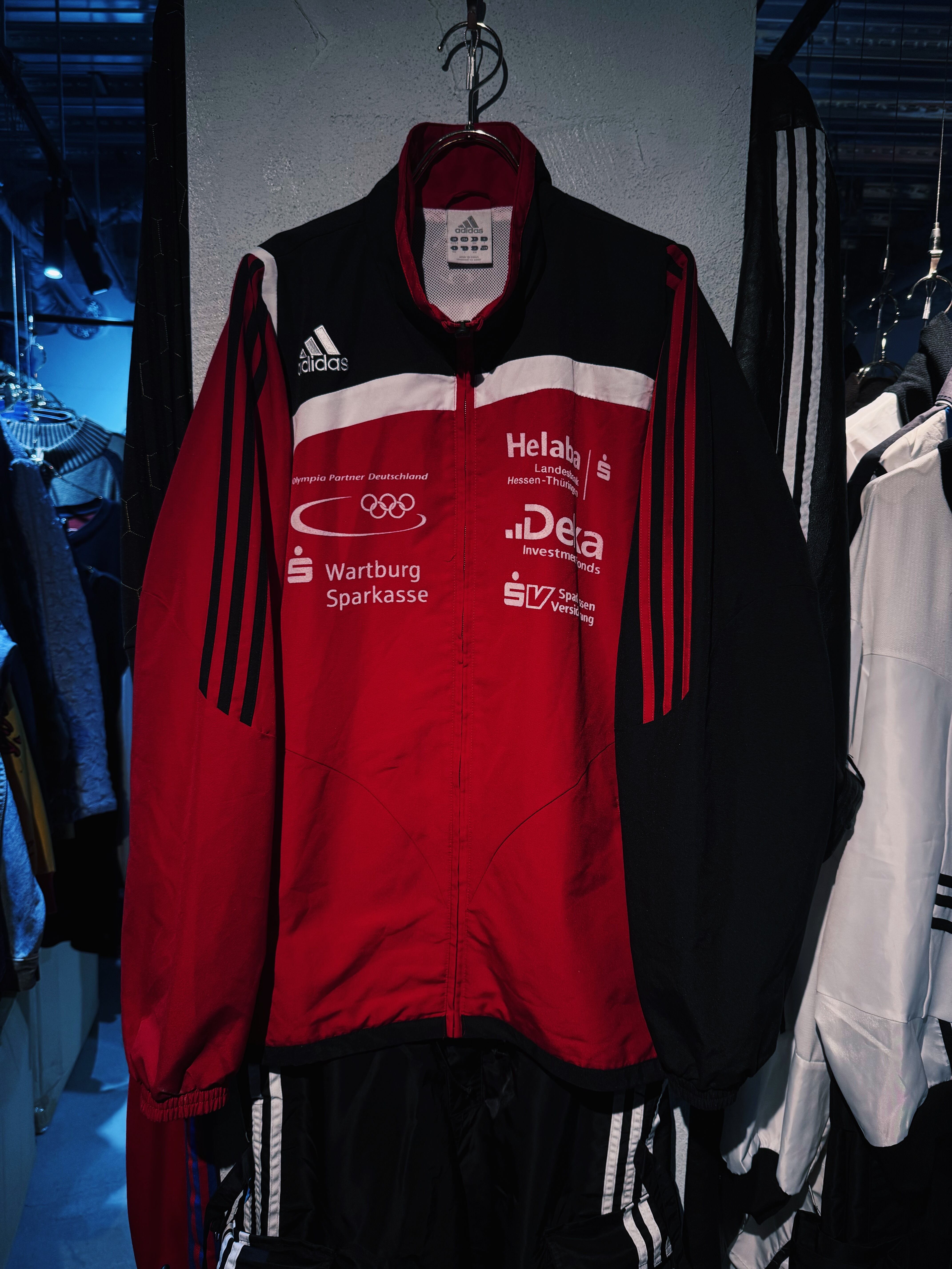 【D4C】00's OLD "adidas" Olympic wappen design track jacket