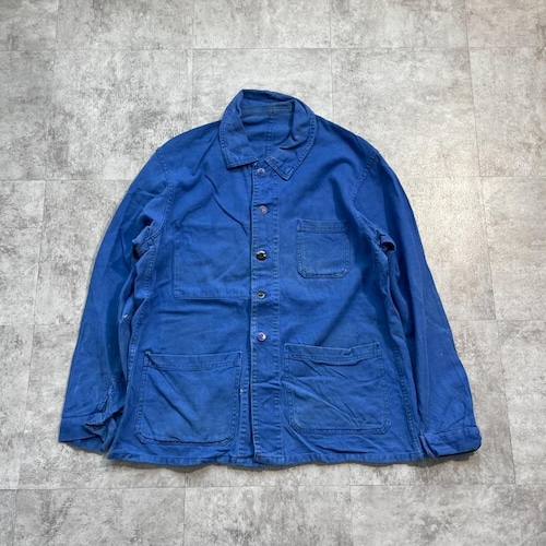 50-60s SIROCO 刺繍タグ コットンツイル フレンチワークジャケット