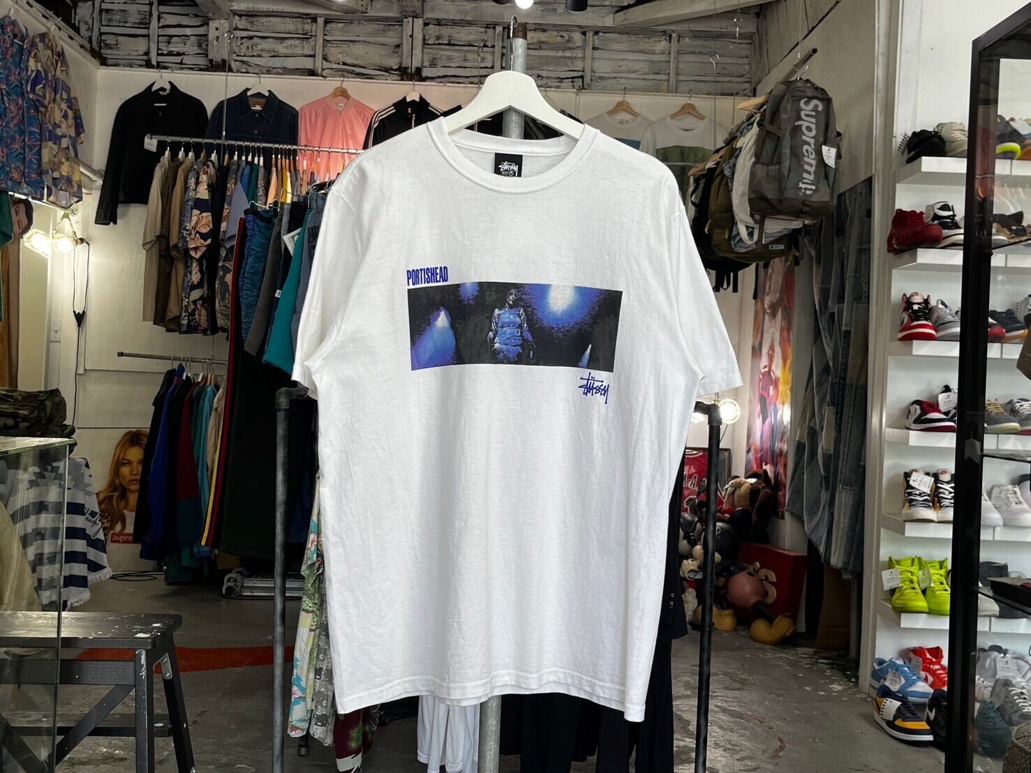 Stussy × PORTISHEAD DUMMY XL Tシャツ ステューシー XL【在庫あり