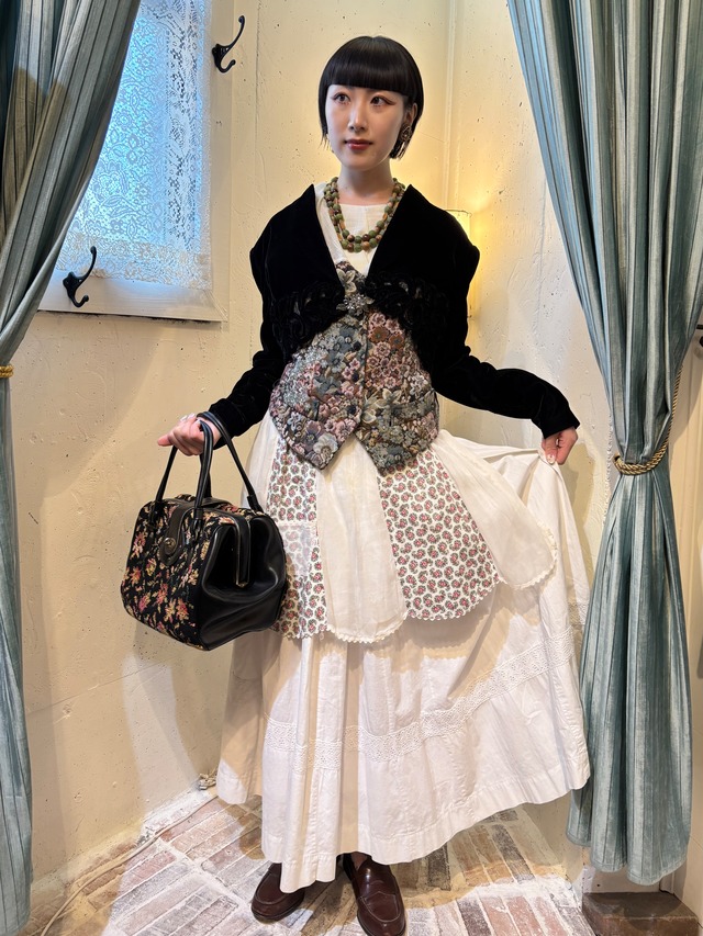 vintage “Scott McClintock” black velvet cord jacket