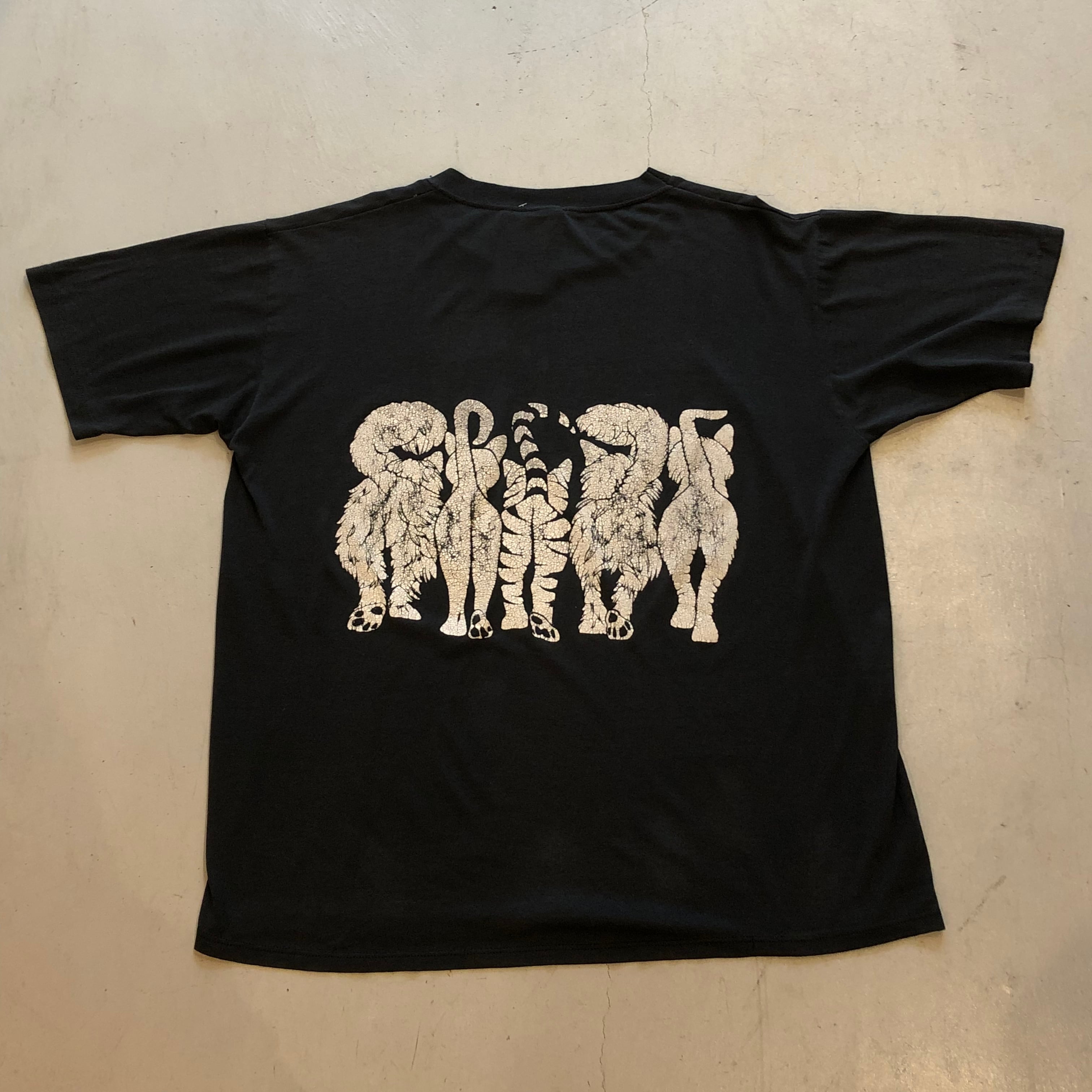 80s〜90s LINDA LOLI cat art t-shirt【高円寺店】 | What'z up