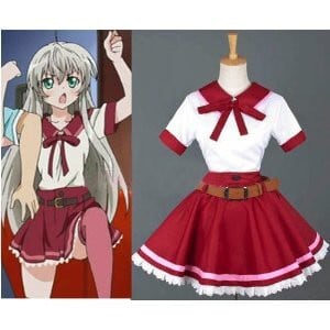 DK2193 這いよれ! ニャル子さん★ニャルラトホテプ/ニャル子（ニャルこ）常服 コスチューム、 コスプレ衣装 オーダーメイドも対応可能 2a6c407a5b73e6c66b15c08d05a08c