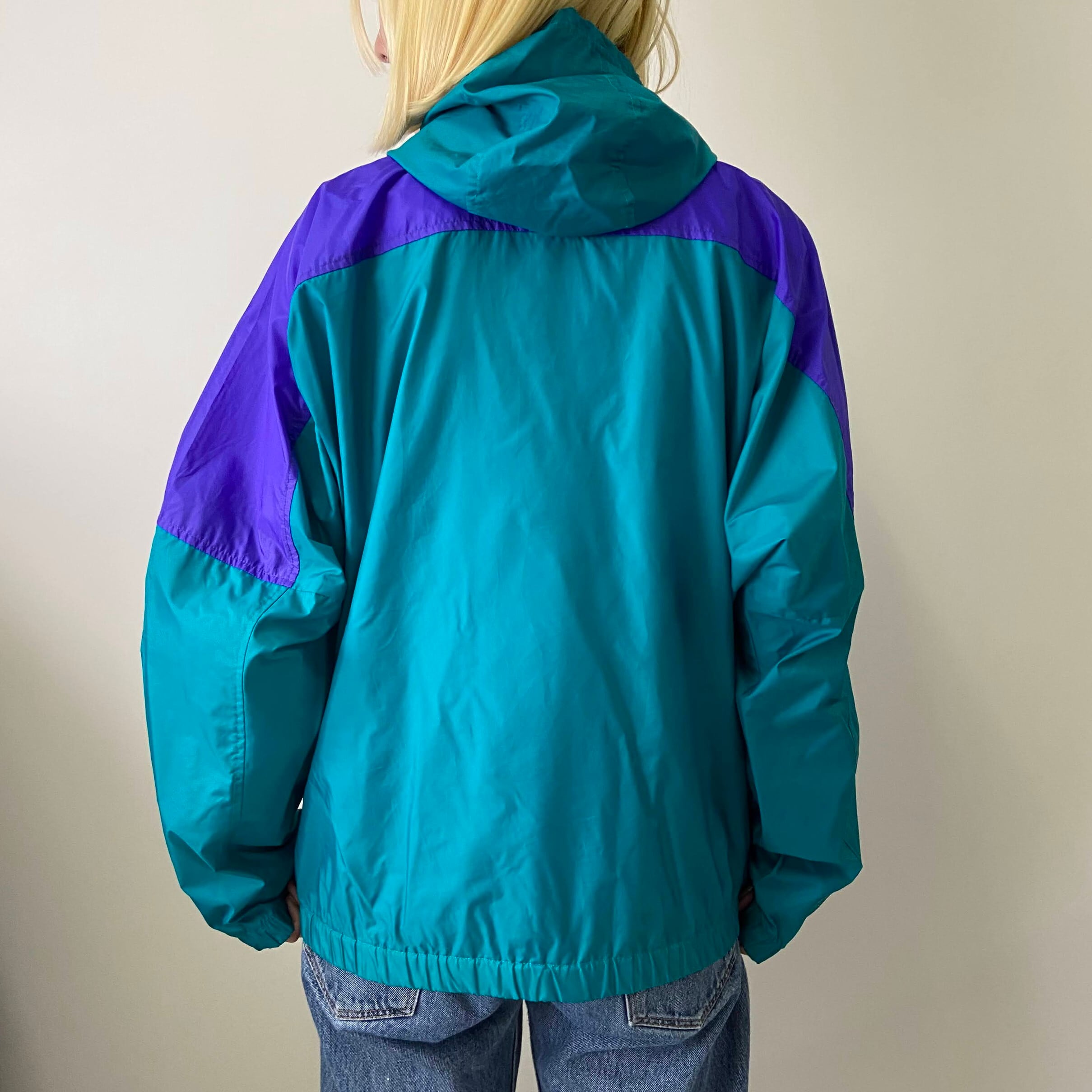 80年代 ビンテージ Columbia コロンビア ナイロン プルオーバー 