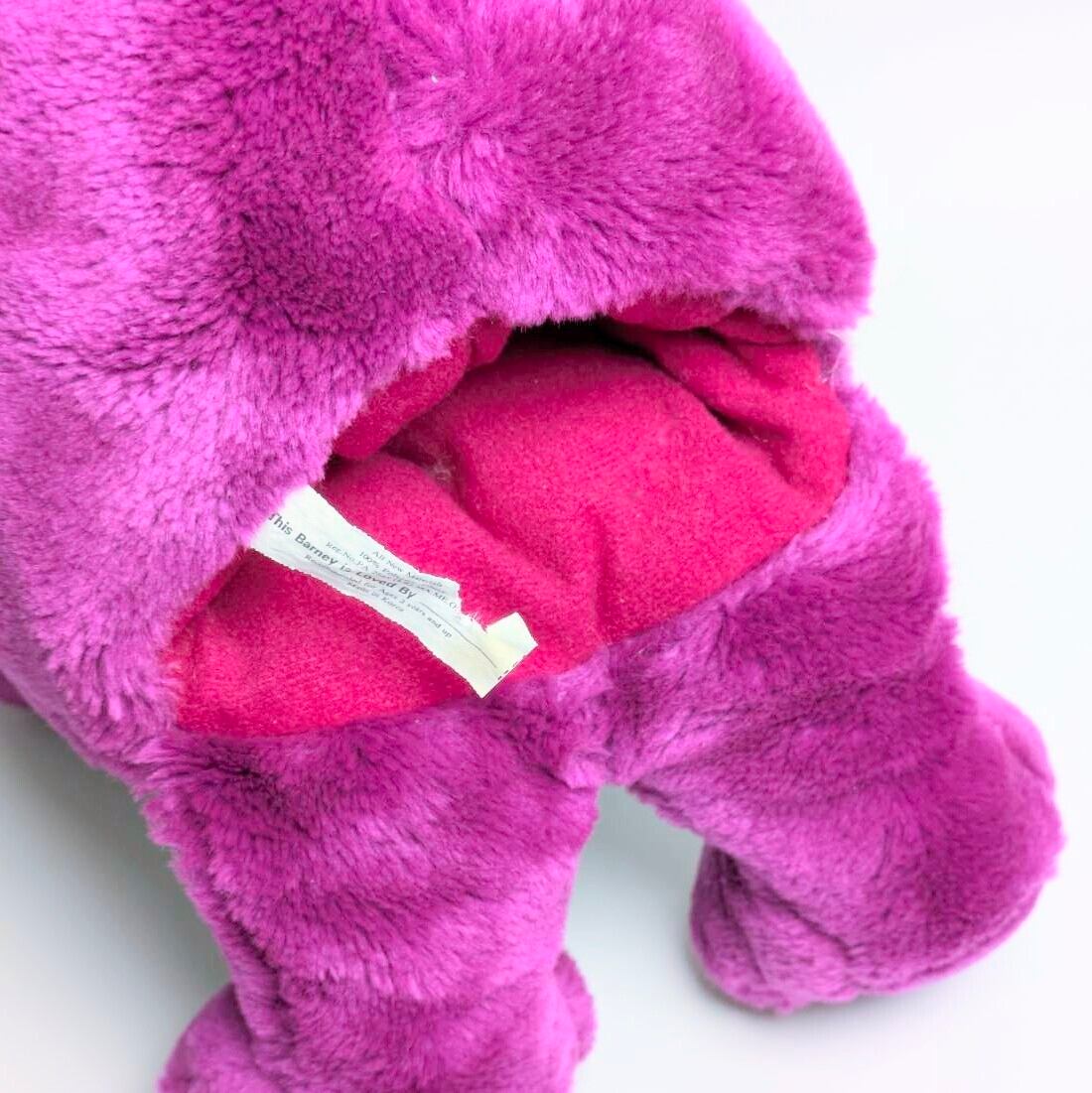 ☆ VINTAGE ☆【 Barney & Friends ( バーニー&フレンズ ) 】ハンドパペット ぬいぐるみ プラッシュ plush ビンテージ 1992年製〚アメリカン雑貨 アメトイ〛
