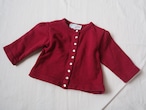 〔for BABY〕FRANCE agnes b. snap cardigan 18month