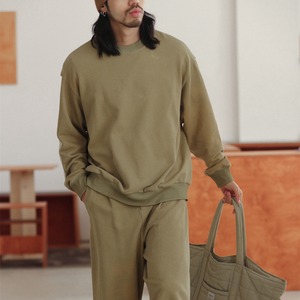 エルボーパッチ ワイドスウェット A2078