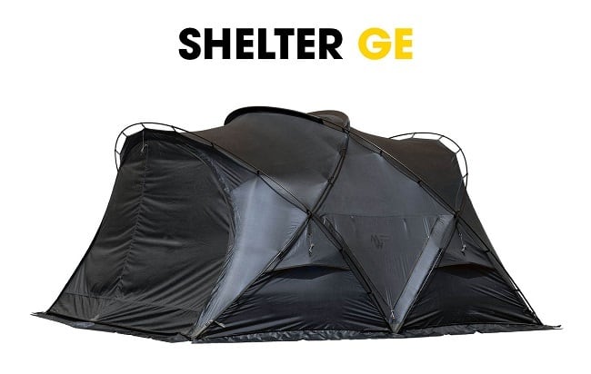 セール10/7-10/31】ブラック/SHELTER GE シェルターGE（MINIMAL WORKS