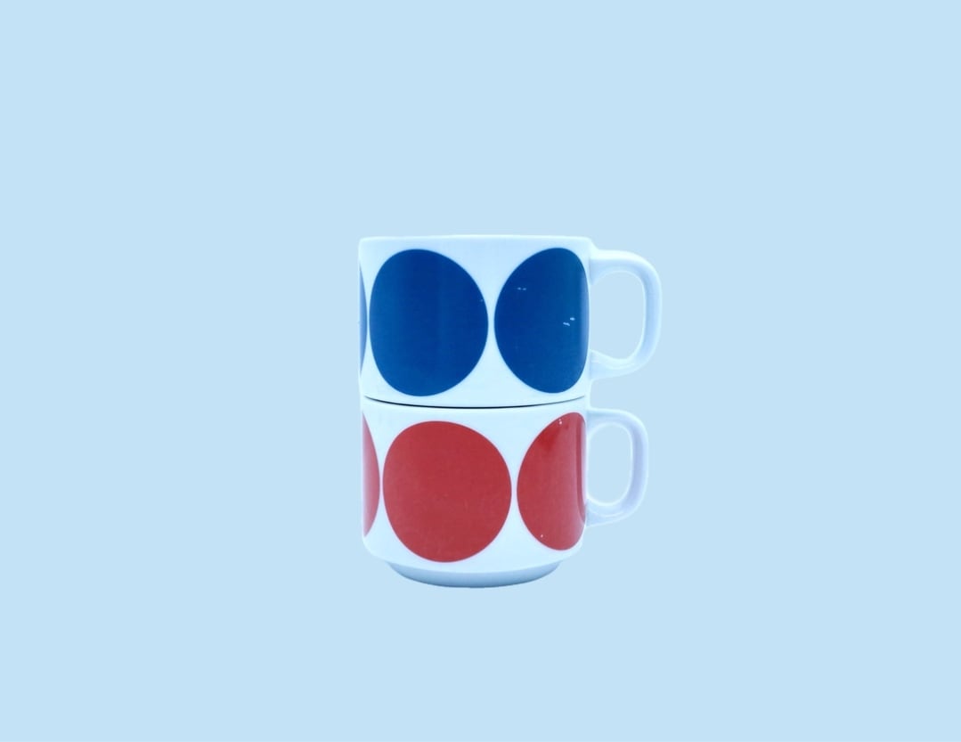 HOYA “BIG DOT” MUG SET