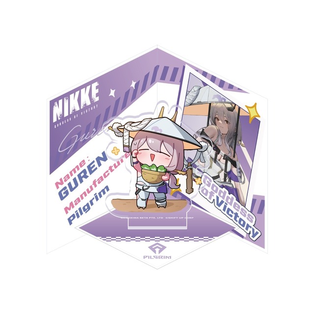 【C107事後物販】NIKKE 立体マグネット-紅蓮