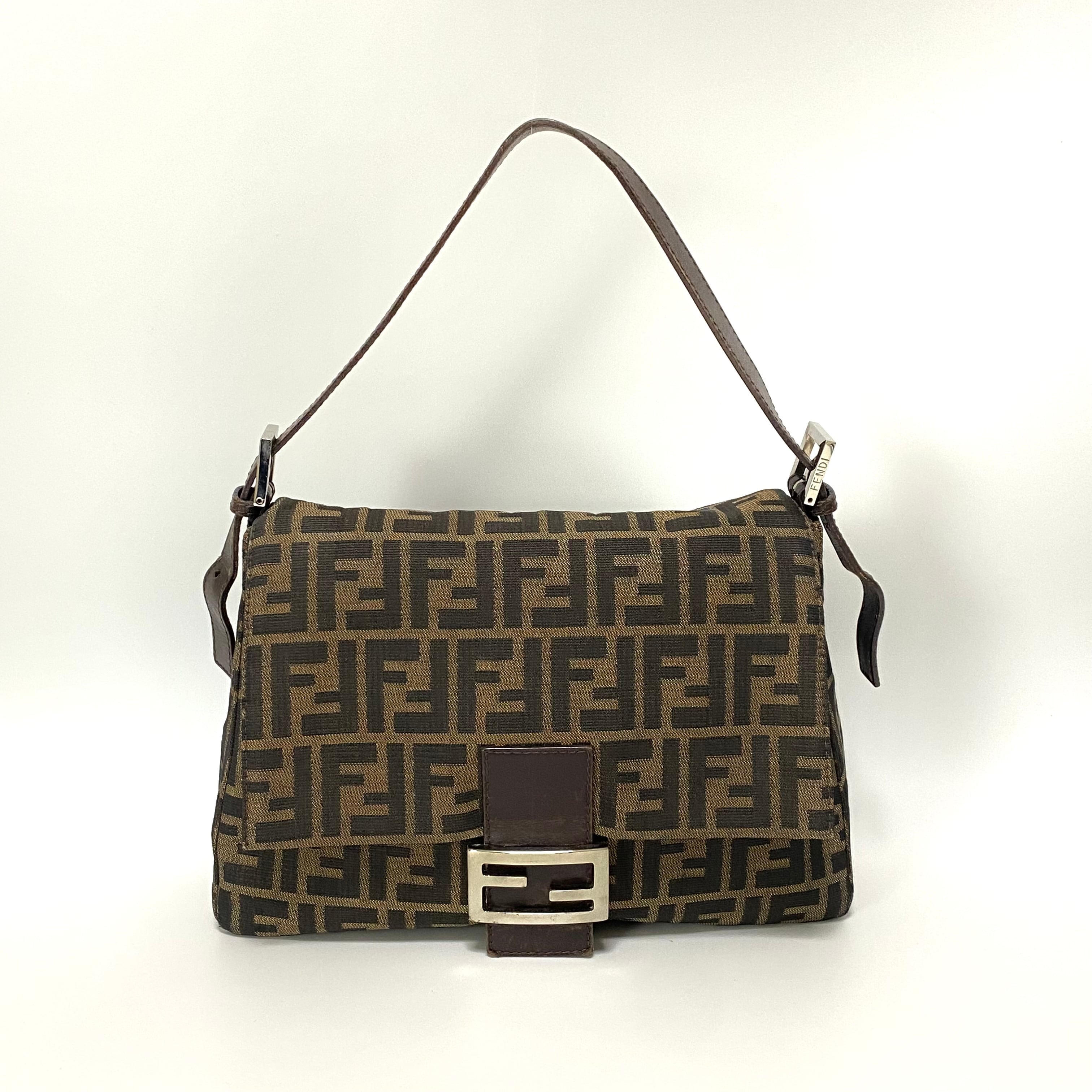 FENDI フェンディ ズッカ ズッキーノ マンマバケット 黒 高い