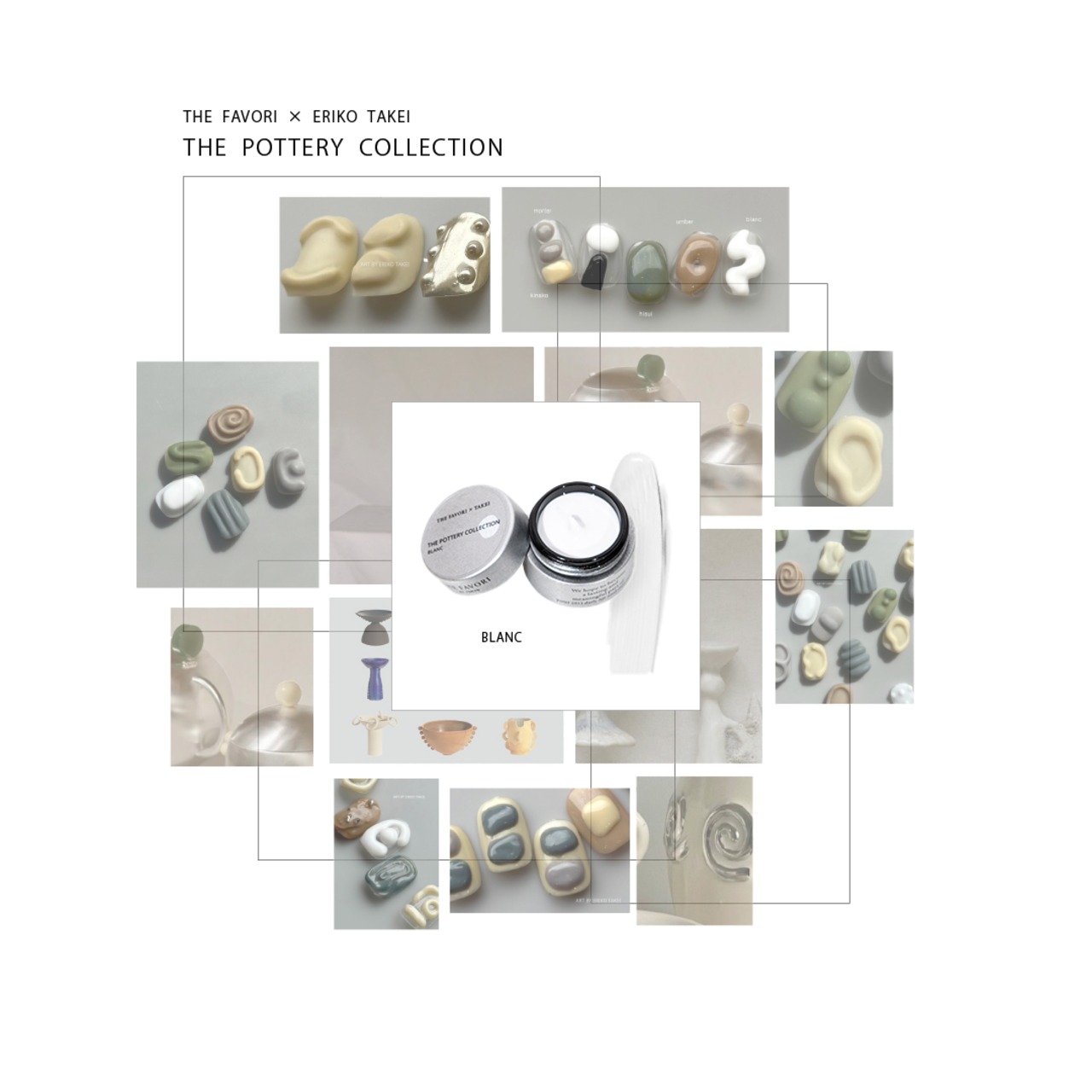 【single】〈THE FAVORI × ERIKO TAKEI〉THE POTTERY COLLECTION ver.Ⅰ