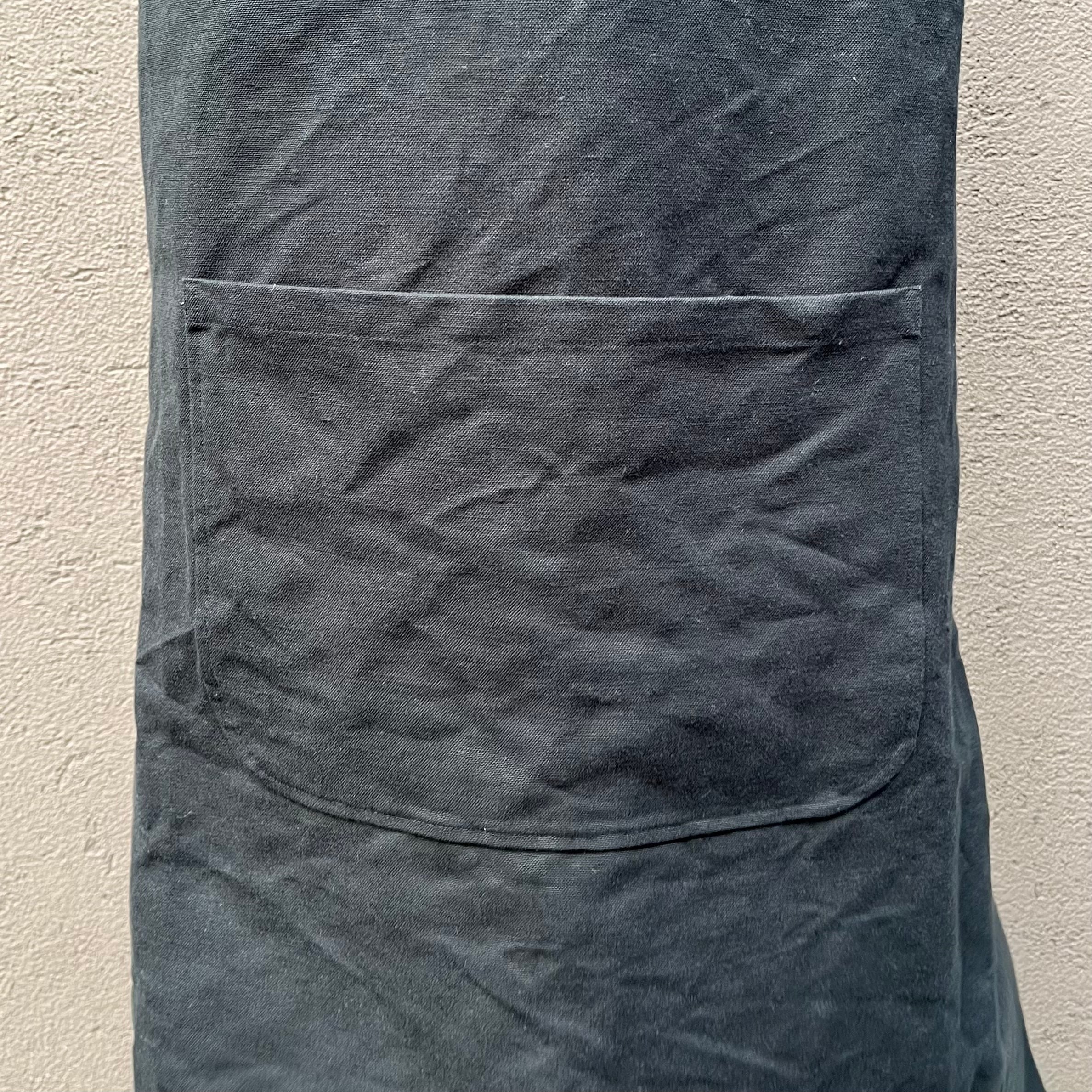 YAECA / ヤエカ WRITE コットンリネン エプロン KUSAKI KUSAKI D