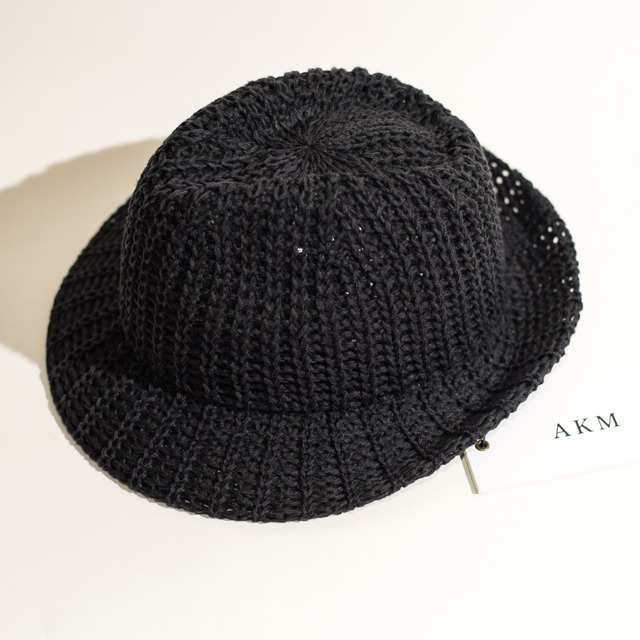 AKM (OUTLET) FEDORA HAT BLACK G043