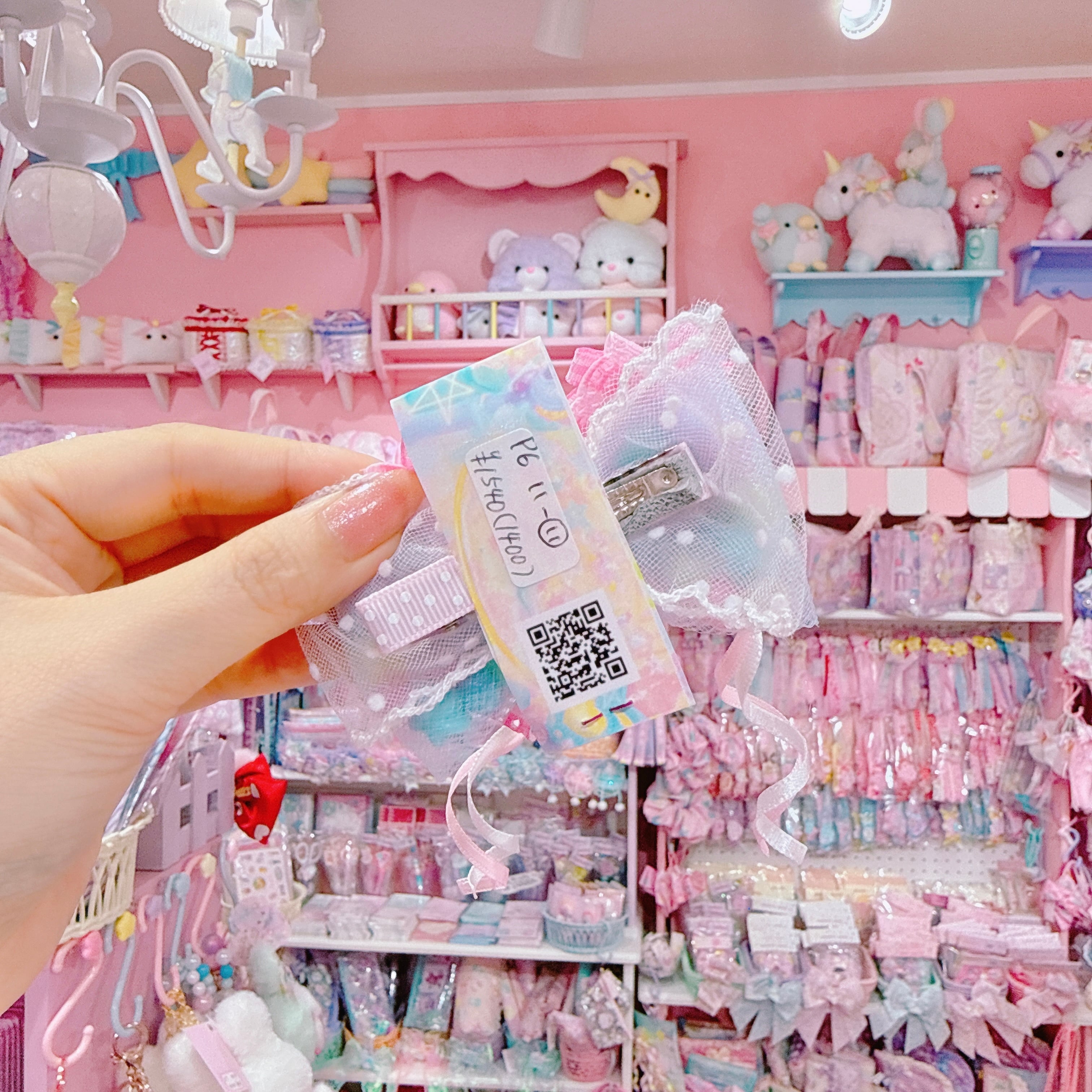 【P6】11-11ユニコーンヘアクリップ