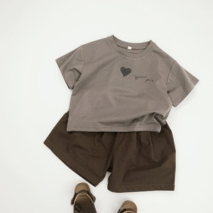【BABY&KID】夏新作　無地ショートパンツ