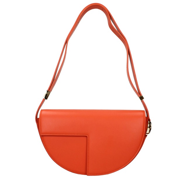 【新品】PATOU パトゥ レディース ショルダーバッグ レザー オレンジ BA0015016256O