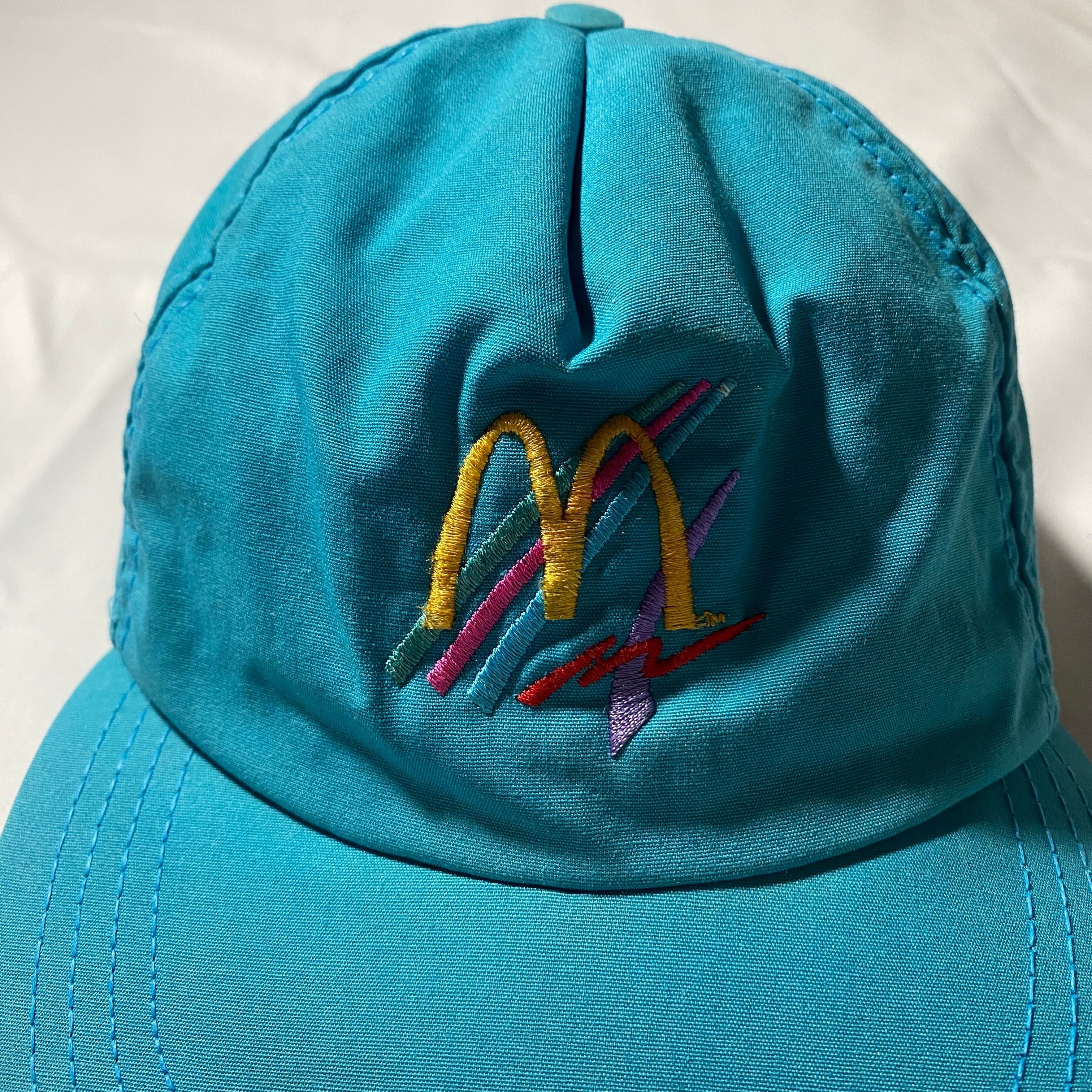 【最終値引き‼️】90's ヴィンテージレーシングキャップマクドナルド デニム McDonald's 90s Vintage Cap | WAGENTYPEII