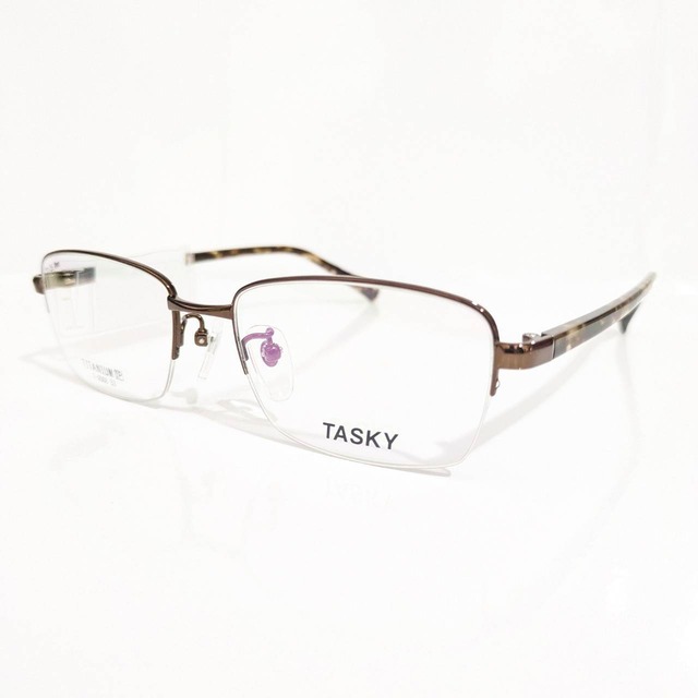 【TASKY】スクエアナイロールフレーム　ブロンズ