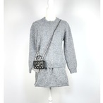 大人気 フレアプリティー セットアップ　ダークグレー