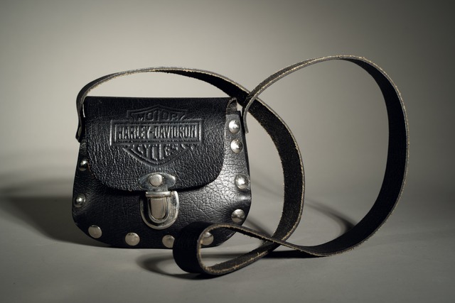 Harley-Davidson Official Bar & Shield Leather Mini Bag