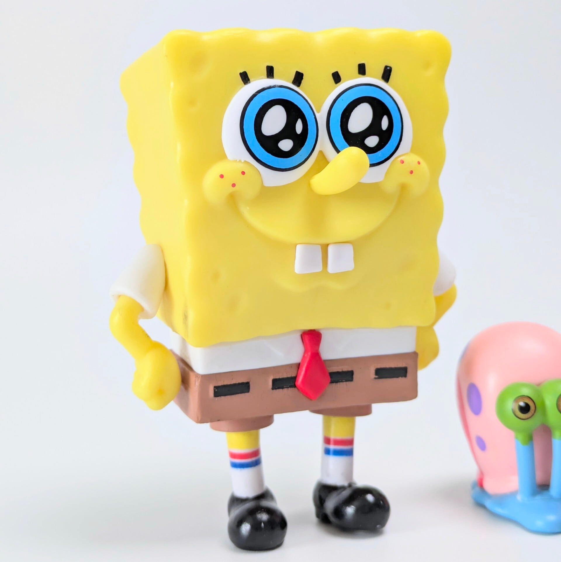 【 SpongeBob SquarePants ( スポンジボブ )  】 『 スポンジボブ&ゲイリー 』PVC Figure set〚アメリカン雑貨 アメトイ〛