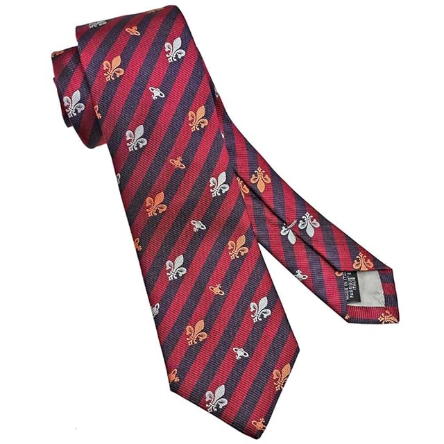 HERMES エルメス ネクタイ 総柄 レッド ファソネ HERMES エルメス