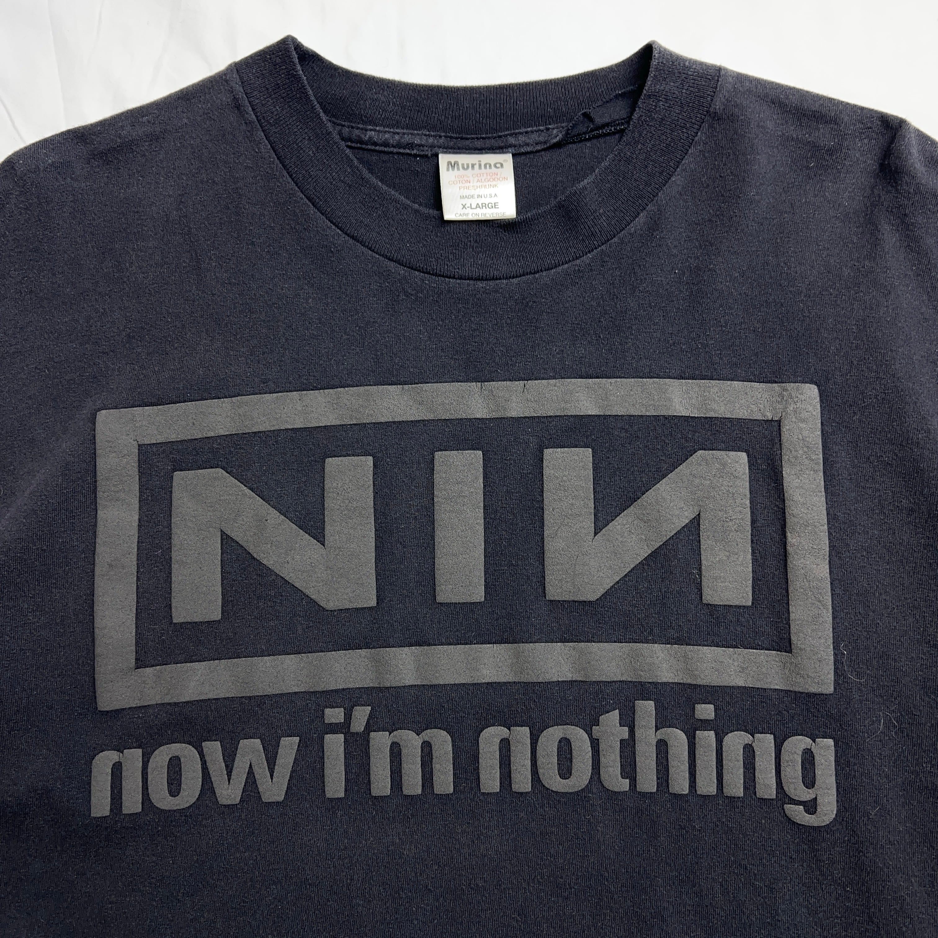 トップス NINE INCH NAILS Nothing 90s XL 90's NIN nine inch nails 