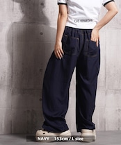 ◆ナイロンワッシャー バレルレッグパンツ◆tr-2700523