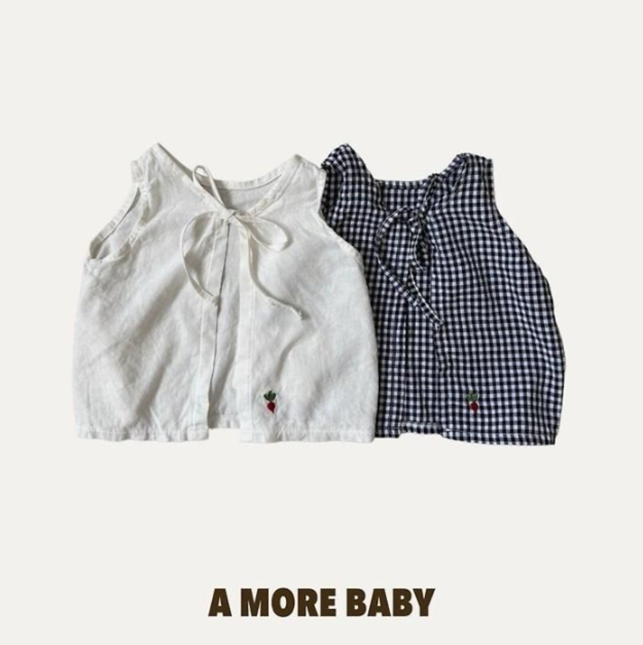 【取寄/韓国直送】A MORE 26/SM （Baby）カブノースリーブブラウス ｜夏服｜韓国子供服