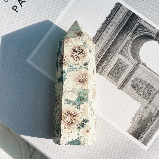 Green Flower Jasper Point 11