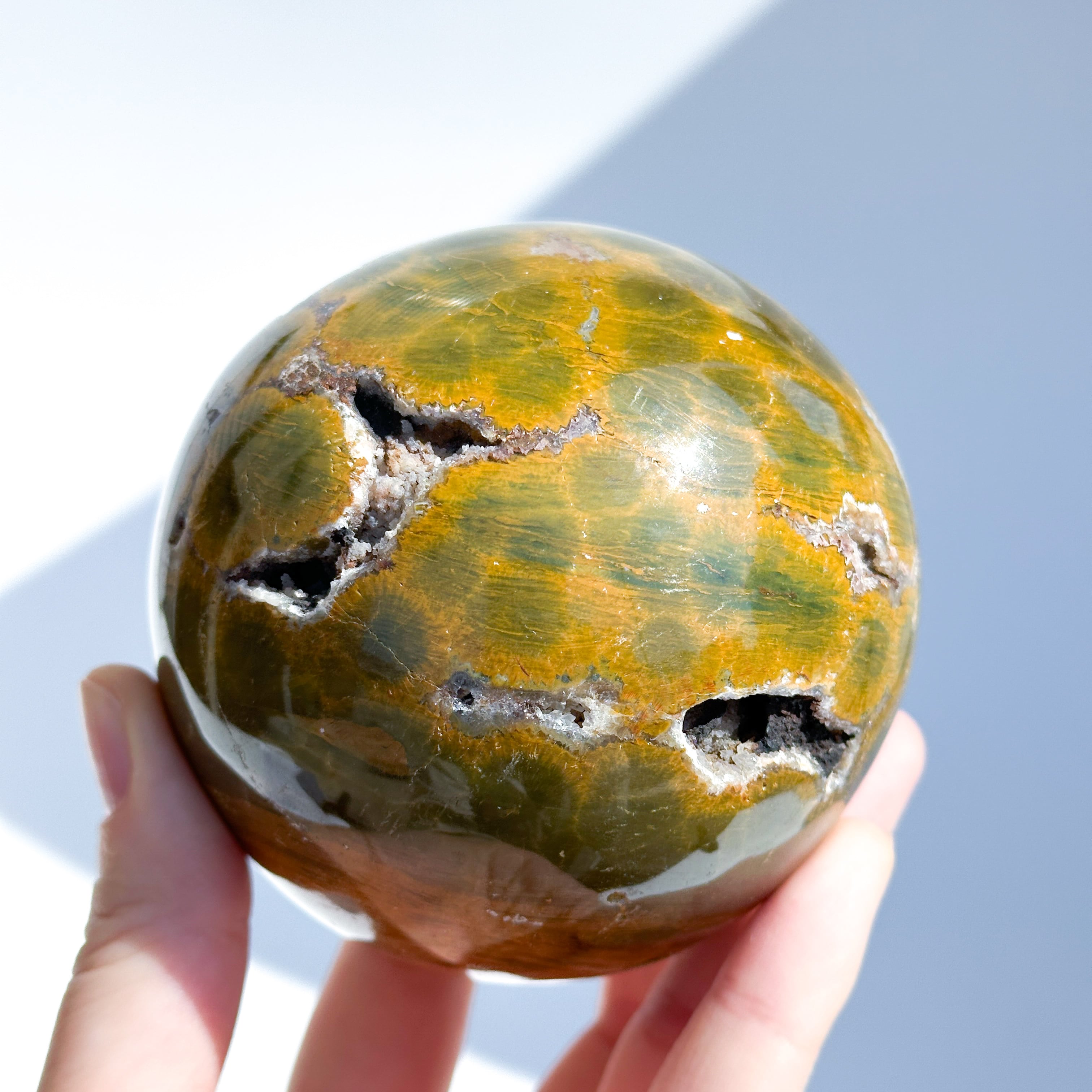 売約済み専用ページ　　オーシャンジャスパー スフィア オーシャンジャスパー スフィア11◇Ocean Jasper◇天然石・鉱物