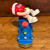 M&M's クリスマス・トレイン・トッパー サーカストレイン 列車 機関車 レッド ミールトイ エムアンドエムズ MU-311