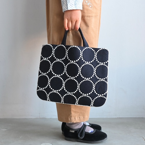 《mina perhonen 2023AW》tambourine バッグ / navy