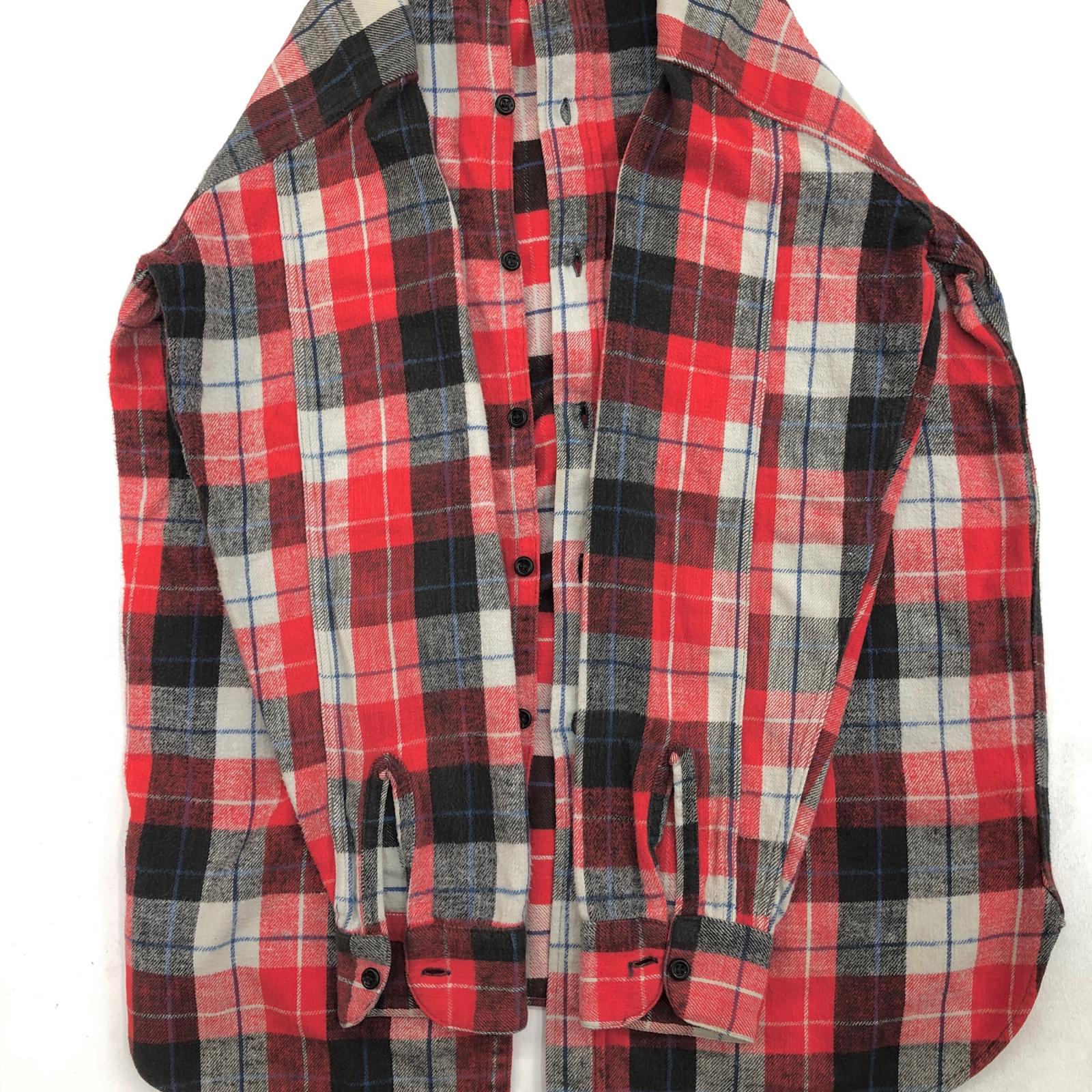 ALLIED CLOTHIERS 50- 60年代 マチ付き チェック柄 コットン