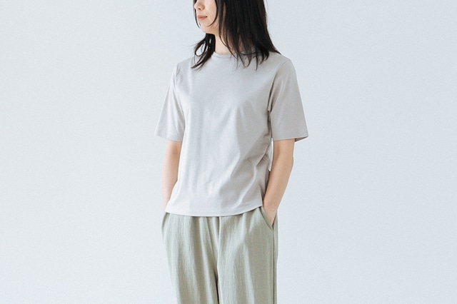 BIO SMOOTH - SHORT SLEEVE BASIC TEE ：バイオスムース - ベーシック半袖TEE【日本製】