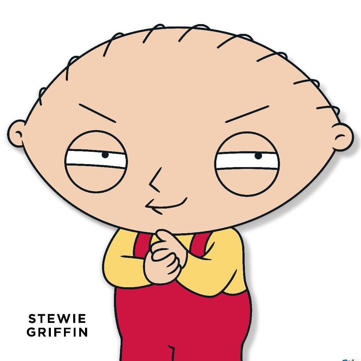 ★ブロックフィギュアキーホルダー★【 Family Guy ( ファミリー・ガイ ) 】ステューウィー・グリフィン〚アメリカン雑貨 アメトイ〛