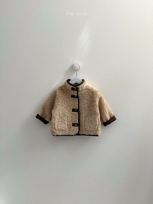 【予約/特典】mini robe / Reversible suede jacket