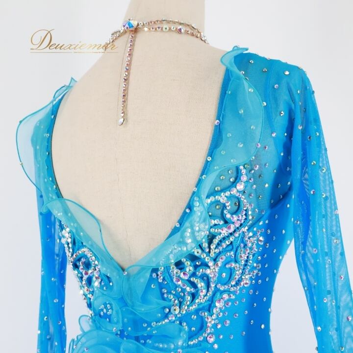 社交ダンス 衣装 チャコット Chacott スタンダードドレス スタンダード
