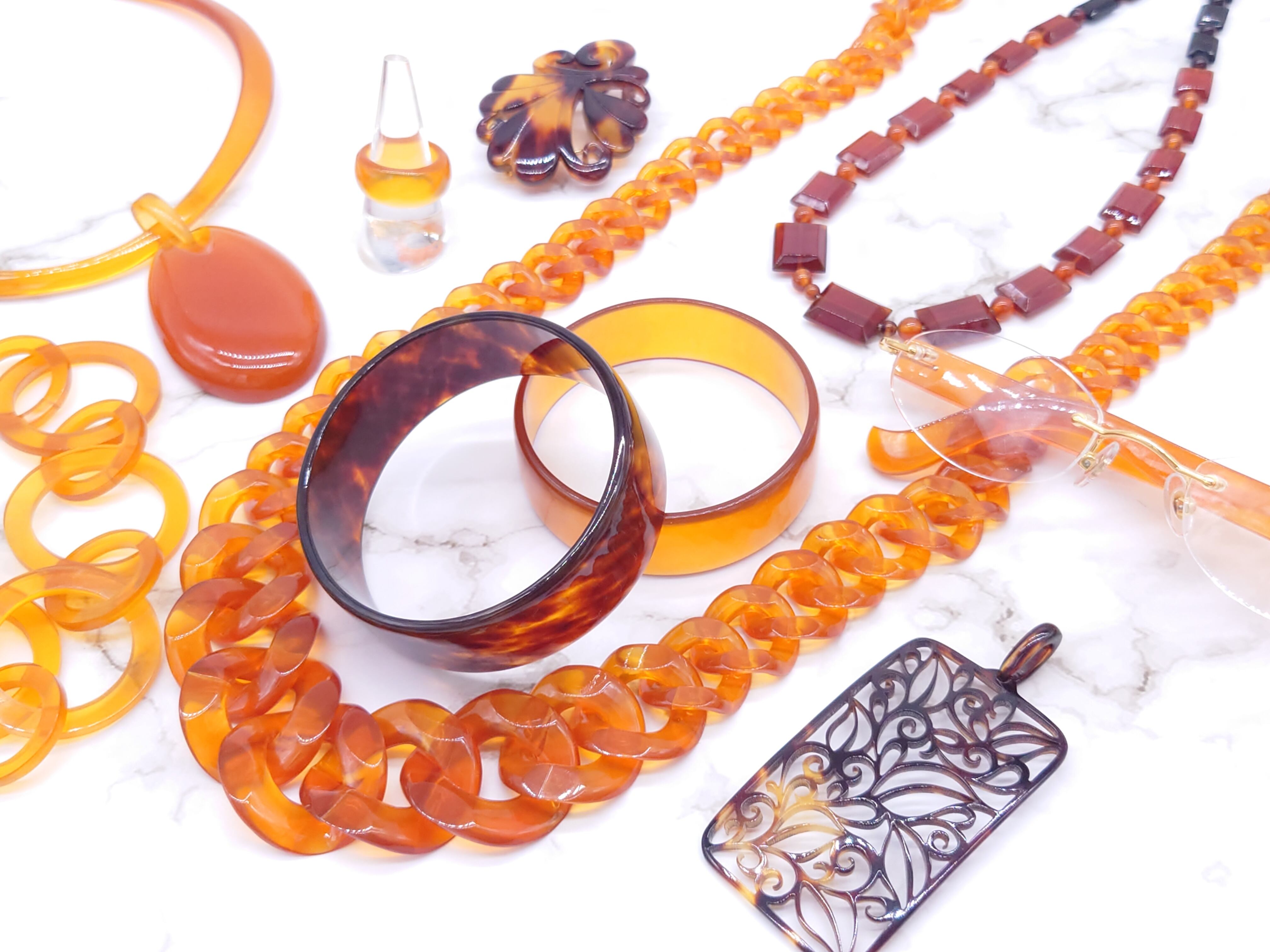 べっ甲 ペンダント （pe-219） | べっ甲アクセサリー「なにわべっ甲