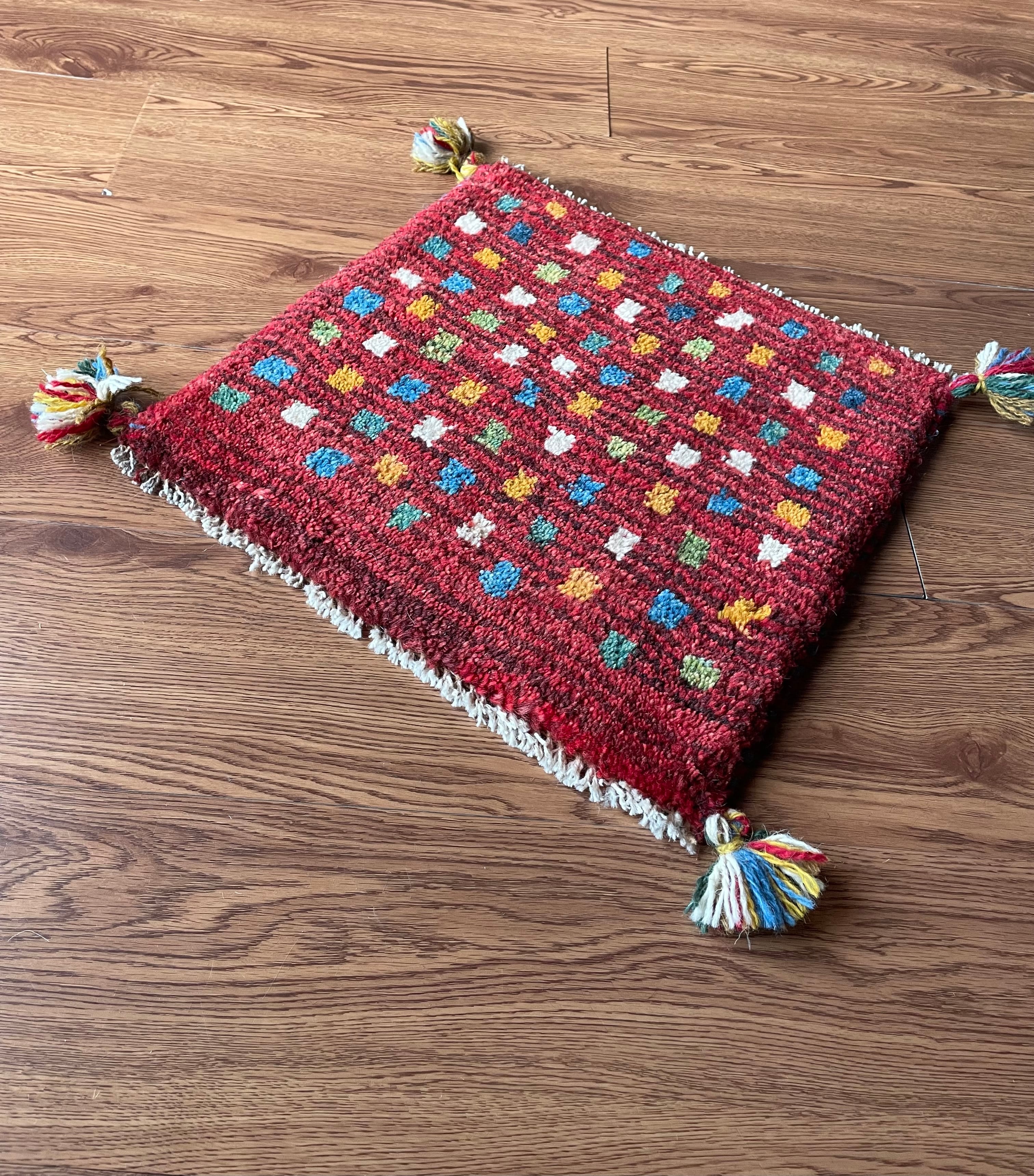 ペルシャギャッベ (ギャベ) チェアマット 椅子の座布団 No.GS-1399