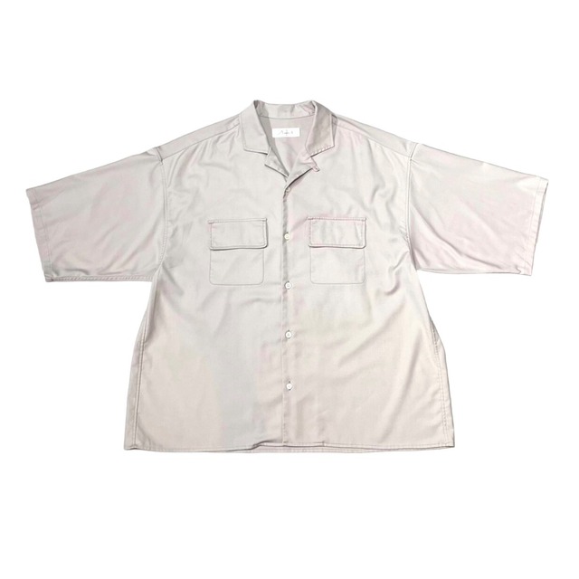 rin - Open Collar Shirt (size-M) ¥13000+tax