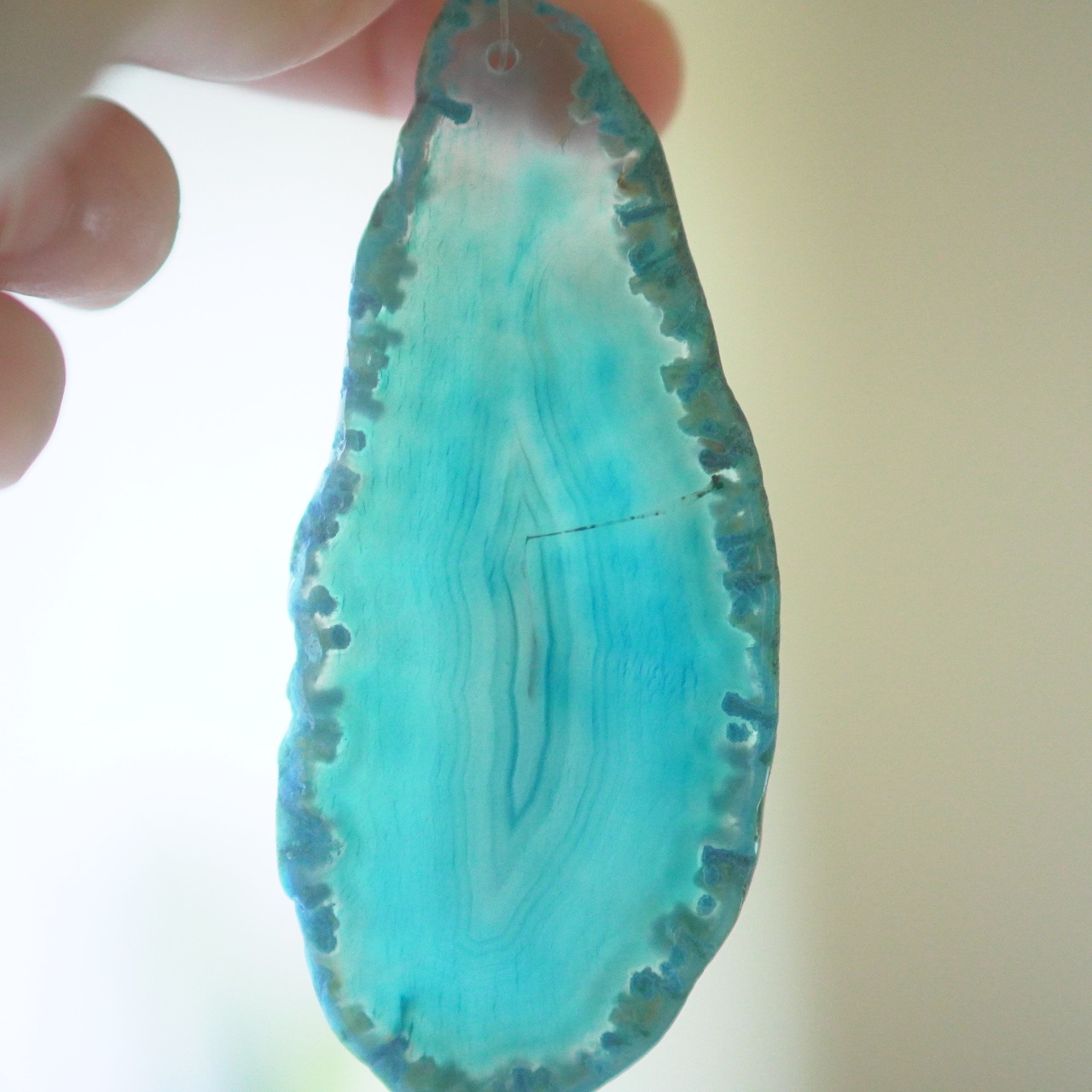 Salt Water 02 - アゲートヒーリングチャイム / Agate Sun Catcher Wind Chime 614