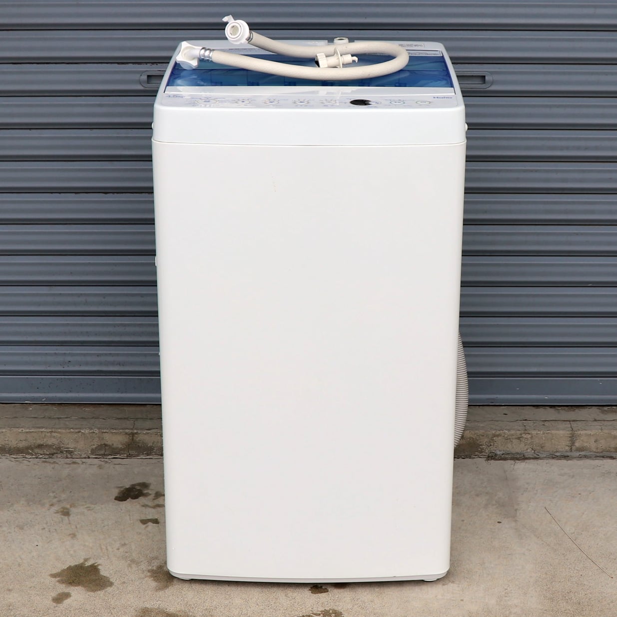 Haier・ハイアール・全自動洗濯機・4.5kg・ホワイト・JW-C45CK(W  