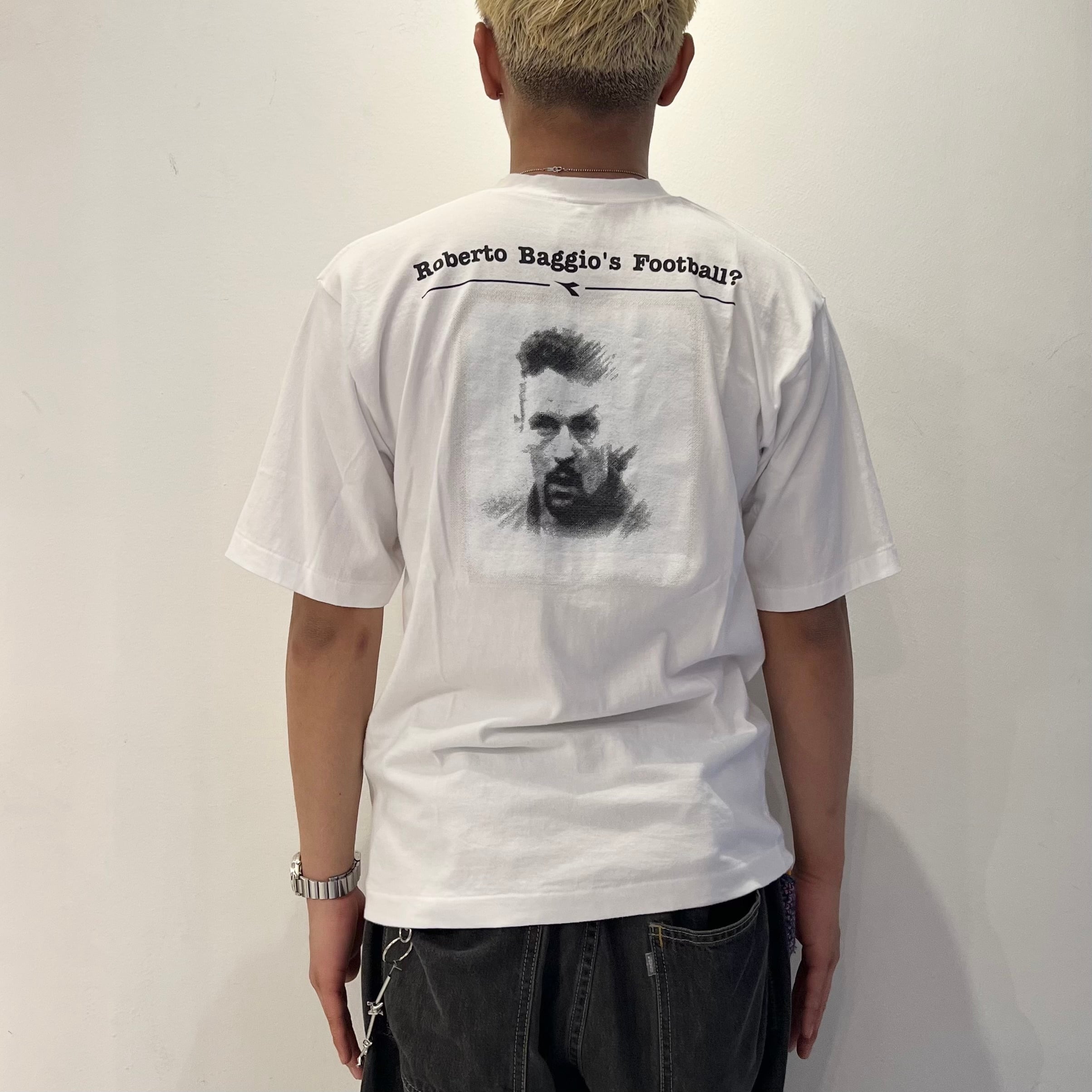 DIADORA/ディアドラ Roberto Baggio Tシャツ 90年代 (USED) //2nd ITEM