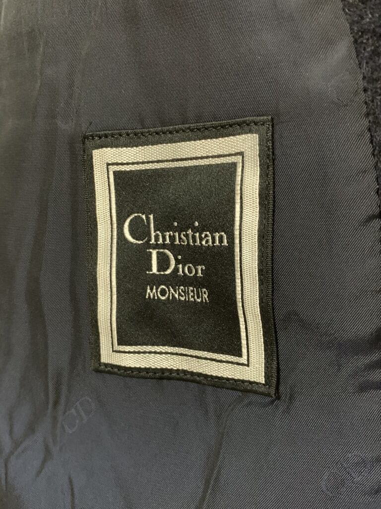 1980's Design Double Breasted Coat "Christian Dior"