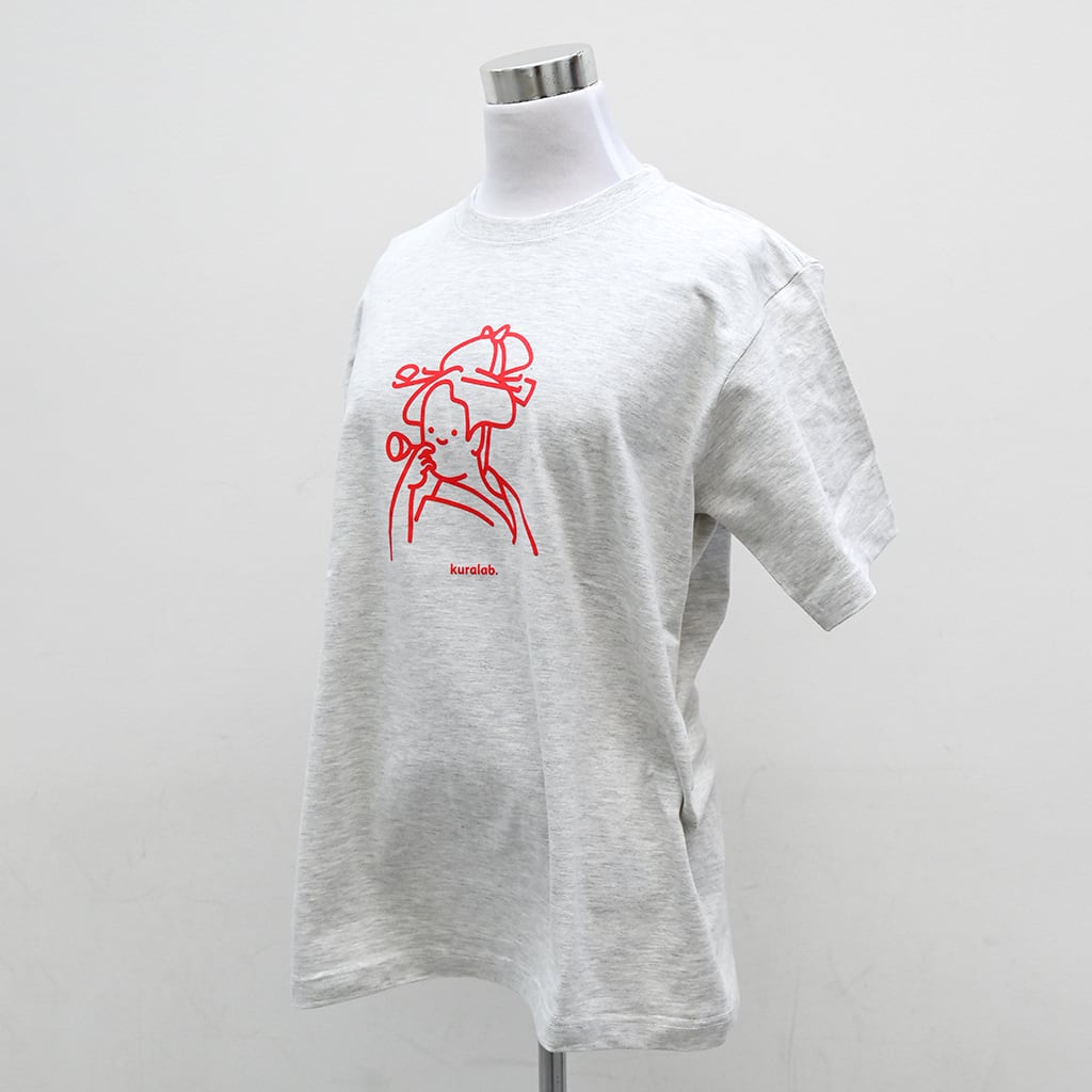 kuralab.オリジナル 名画シリーズTシャツ【Vol.2】ウタマロ（喜多川