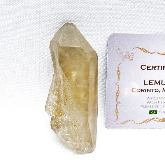 レムリアンシード スモーキークォーツ 原石 ブラジル ミナスジェライス州 コリント産 一点物 171-7352