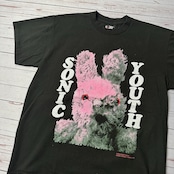 ソニック・ユース 両面プリント バンドT Lサイズ バンT ロックT 黒 古着