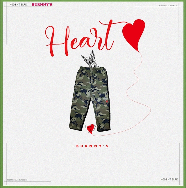 NEW♡HEART撥水イージーパンツ：S-XL